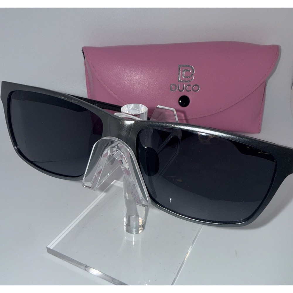 DUCO Sunglasses Carbon Fiber Temple Polarized DC8206 Frames Only & Duco Case